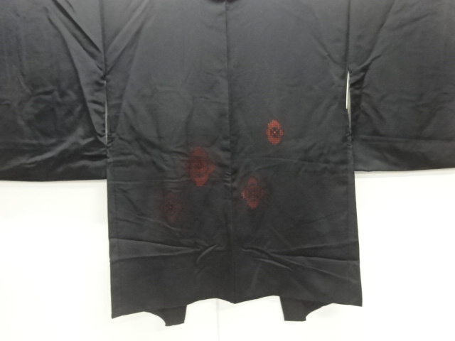 JAPANESE HAORI / DRAWNWORK / RHOMBUS